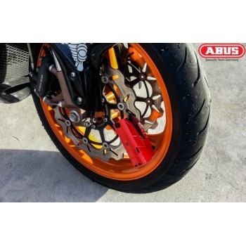 Замок с сигнализацией ABUS 8077 GRANIT DETECTO X-PLUS red
